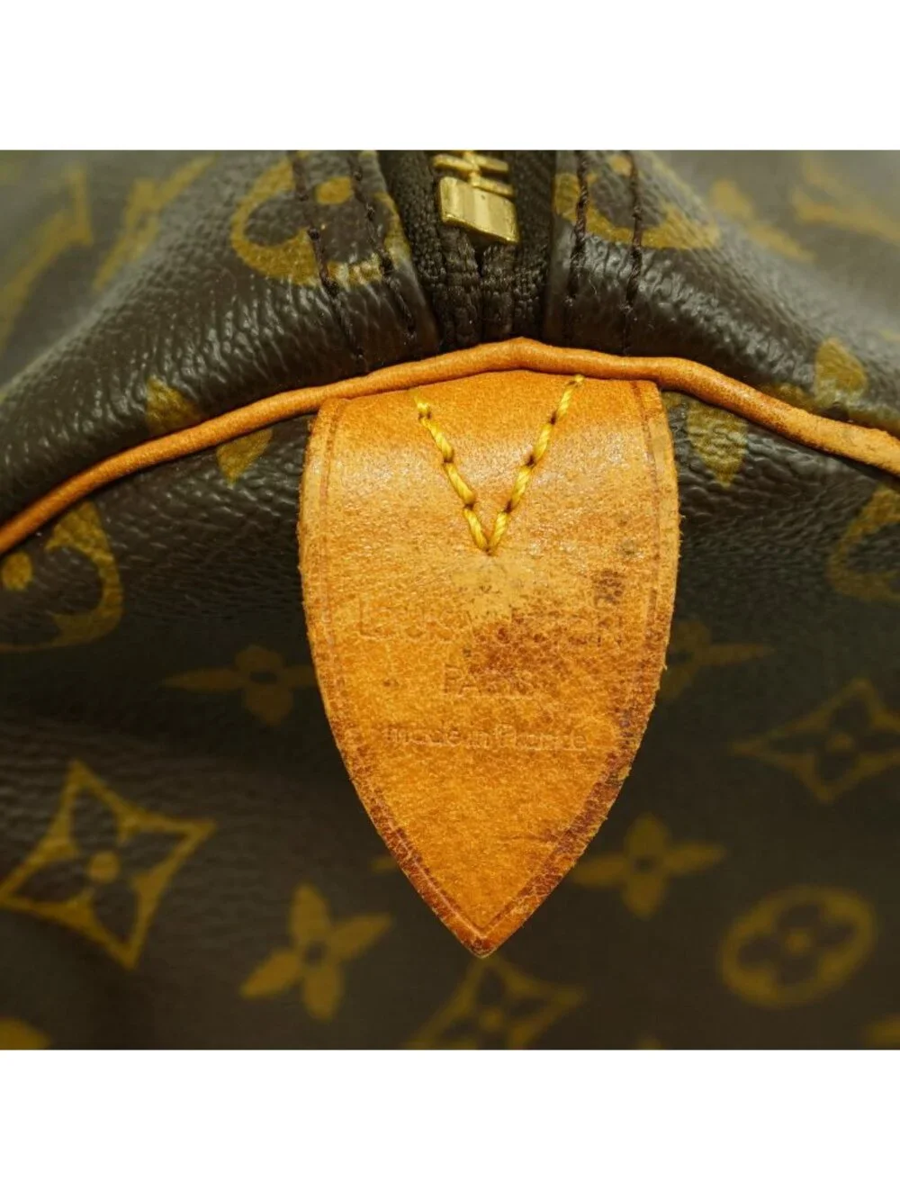 Louis Vuitton Boston Bag Monogram Keepall 50 Brown